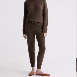 Quince Cashmere Joggers S